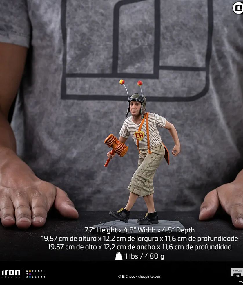 Iron Studio - Chaves (Chapolin Version) - Chaves - Art Scale 1-10 Statue TELCHV132925-10 Licensed