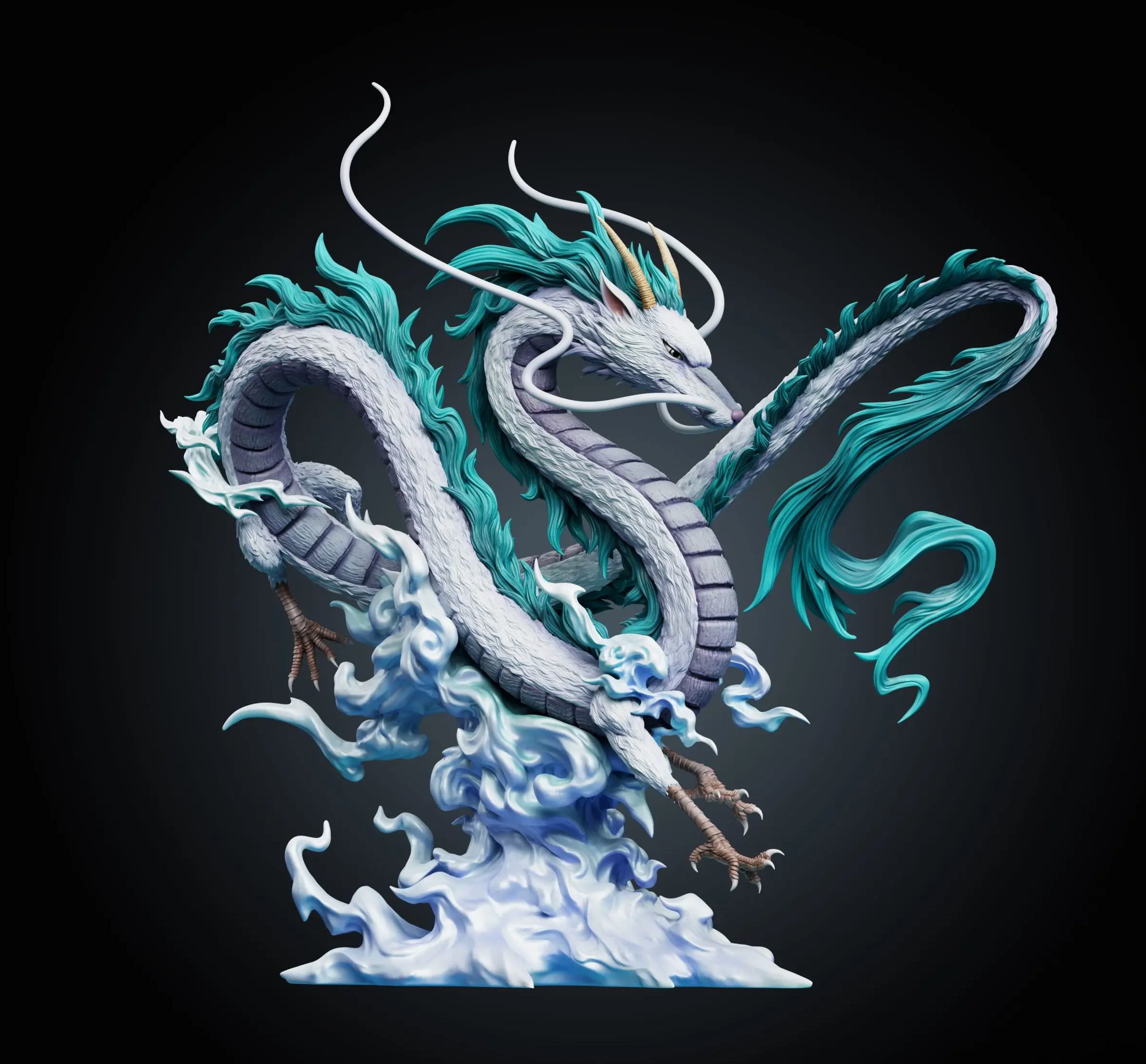 WAWA Studio - Prosperity and Wealth Series Nigihayami Kohakunushi Spirited Away Statue