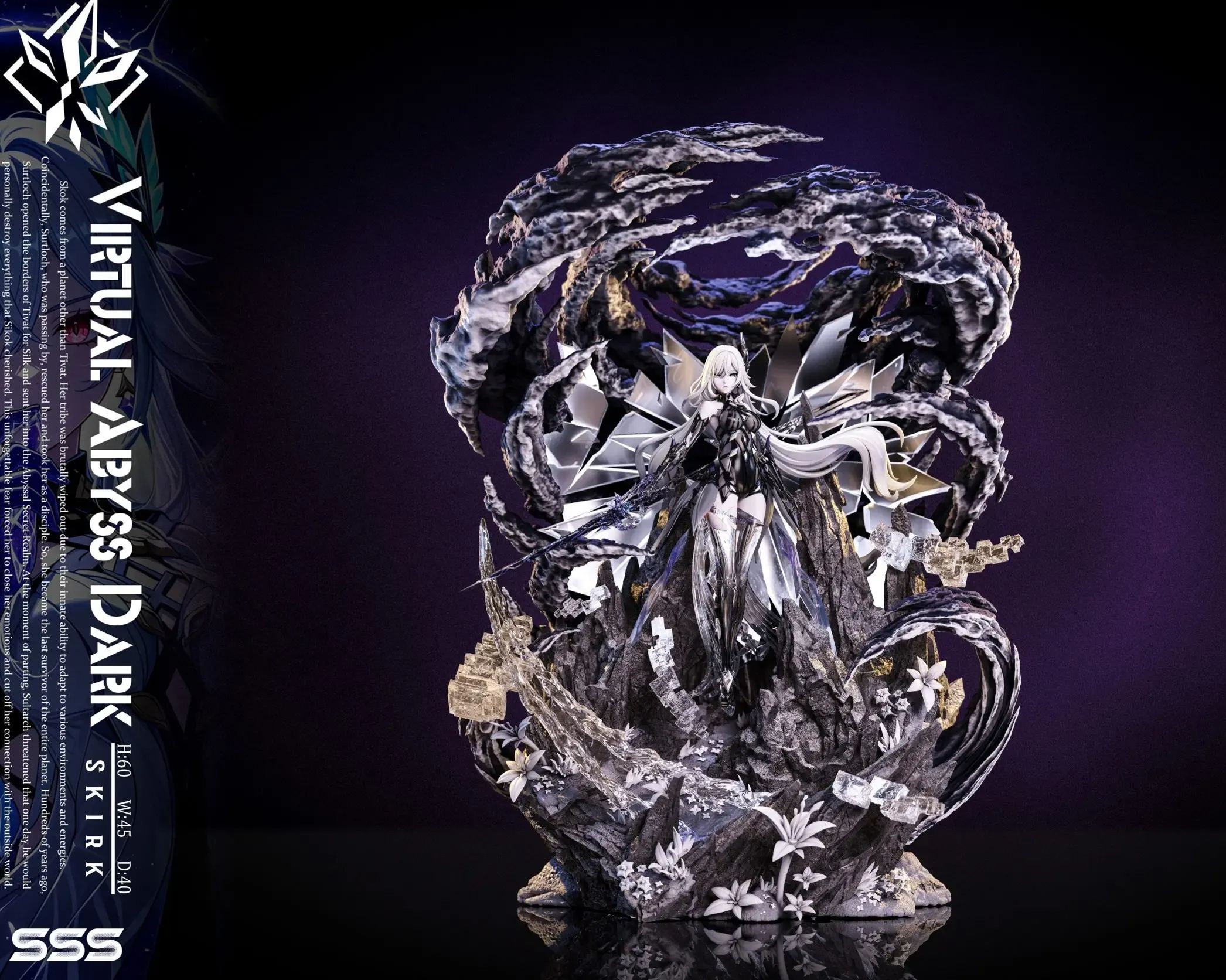 Imagination Studio - Skirk Genshin Impact Statue