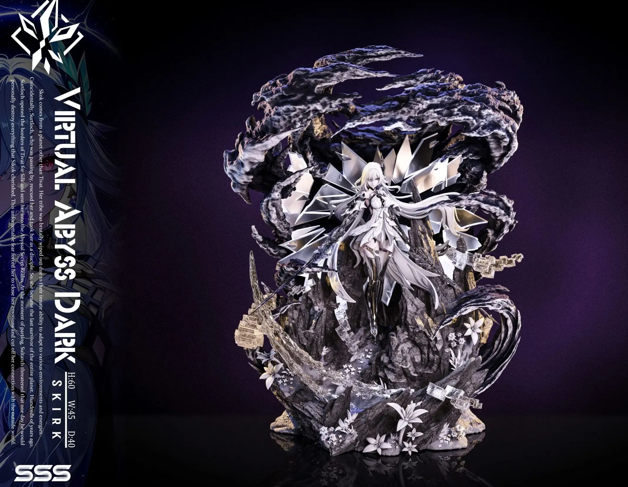 Imagination Studio - Skirk Genshin Impact Statue