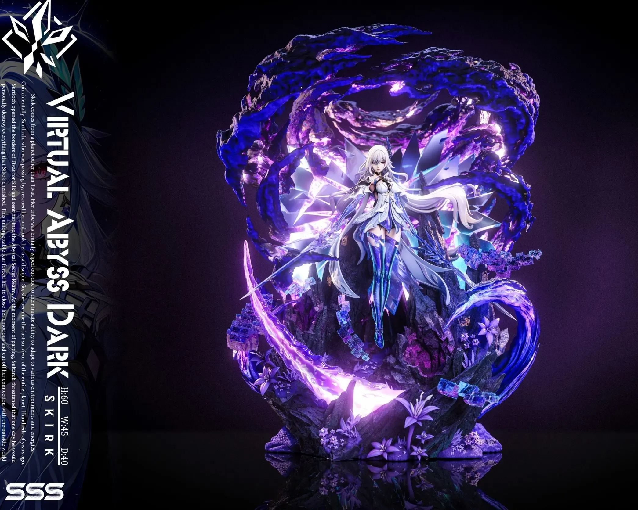 Imagination Studio - Skirk Genshin Impact Statue