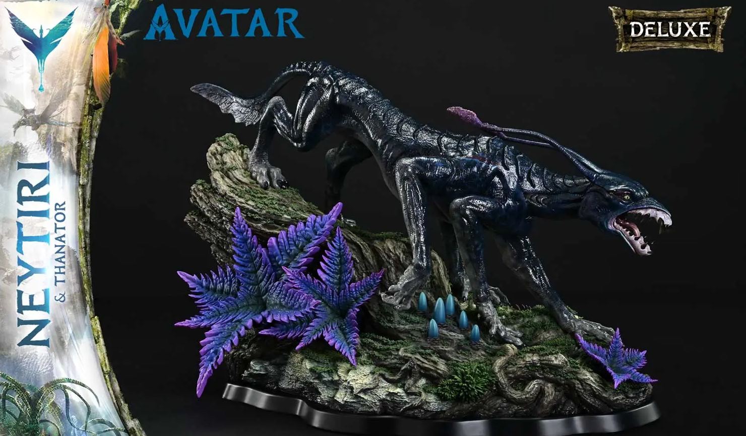 Prime 1 Studio - Real Elite Masterline Avatar Film Neytiri X Thanator Avatar Legacy Collection  Licensed Statue