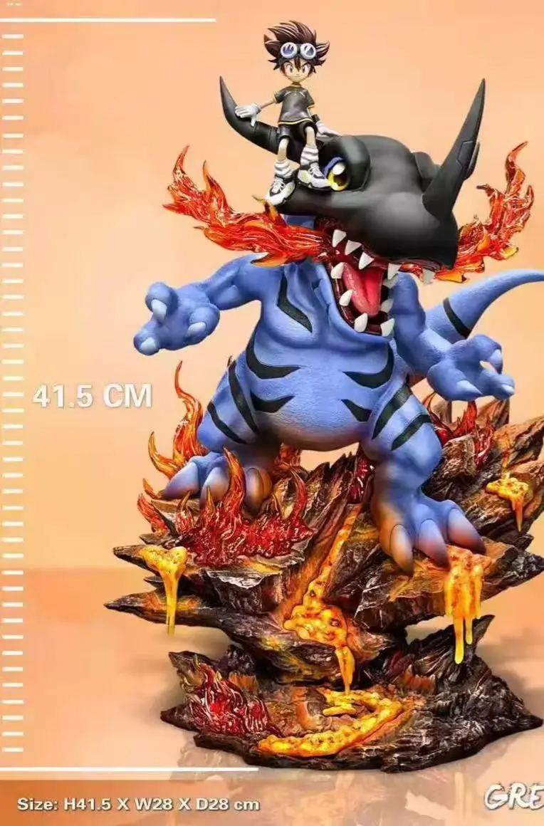 EGG Studio - Yagami Taichi X Greymon Digimon Statue