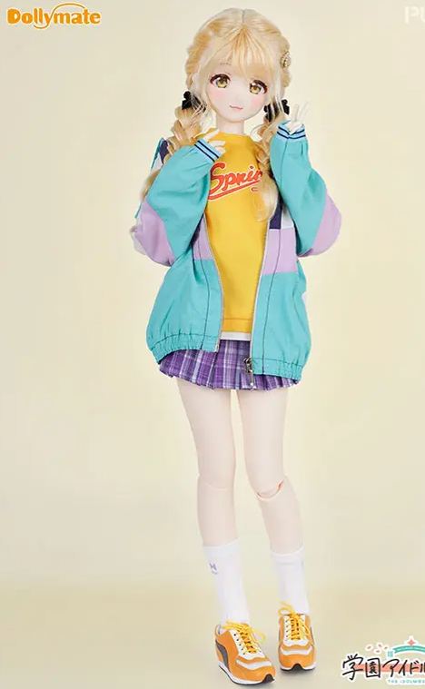 PUYOODOLL - Dollymate Gakuen iDOLM@STER Kotone Fujita X Casual Wear Set  DOLL ACCESSORY Licensed Statue