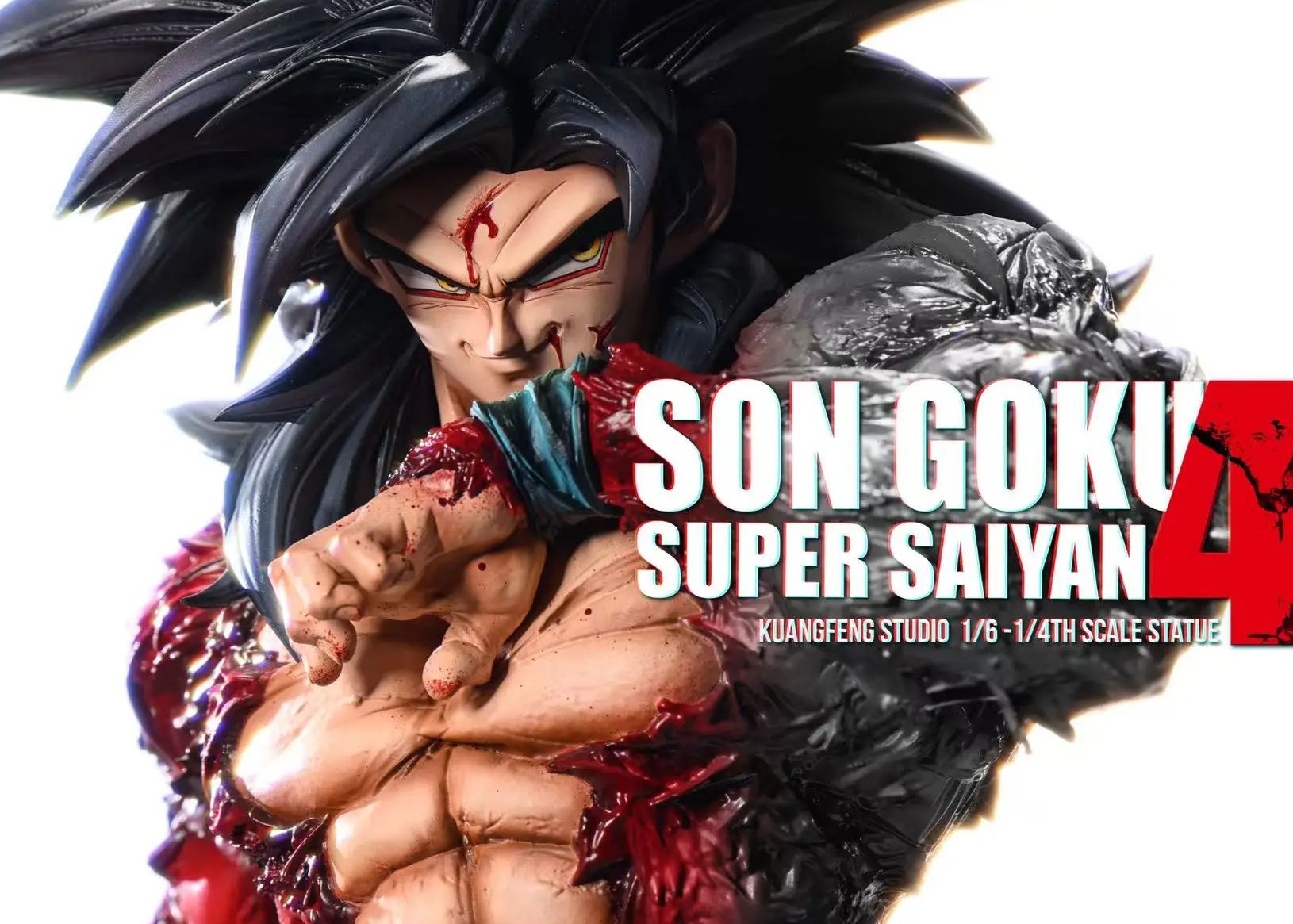 Kuang Feng Studio - Son Goku Super Saiyan Dragon Ball Statue 