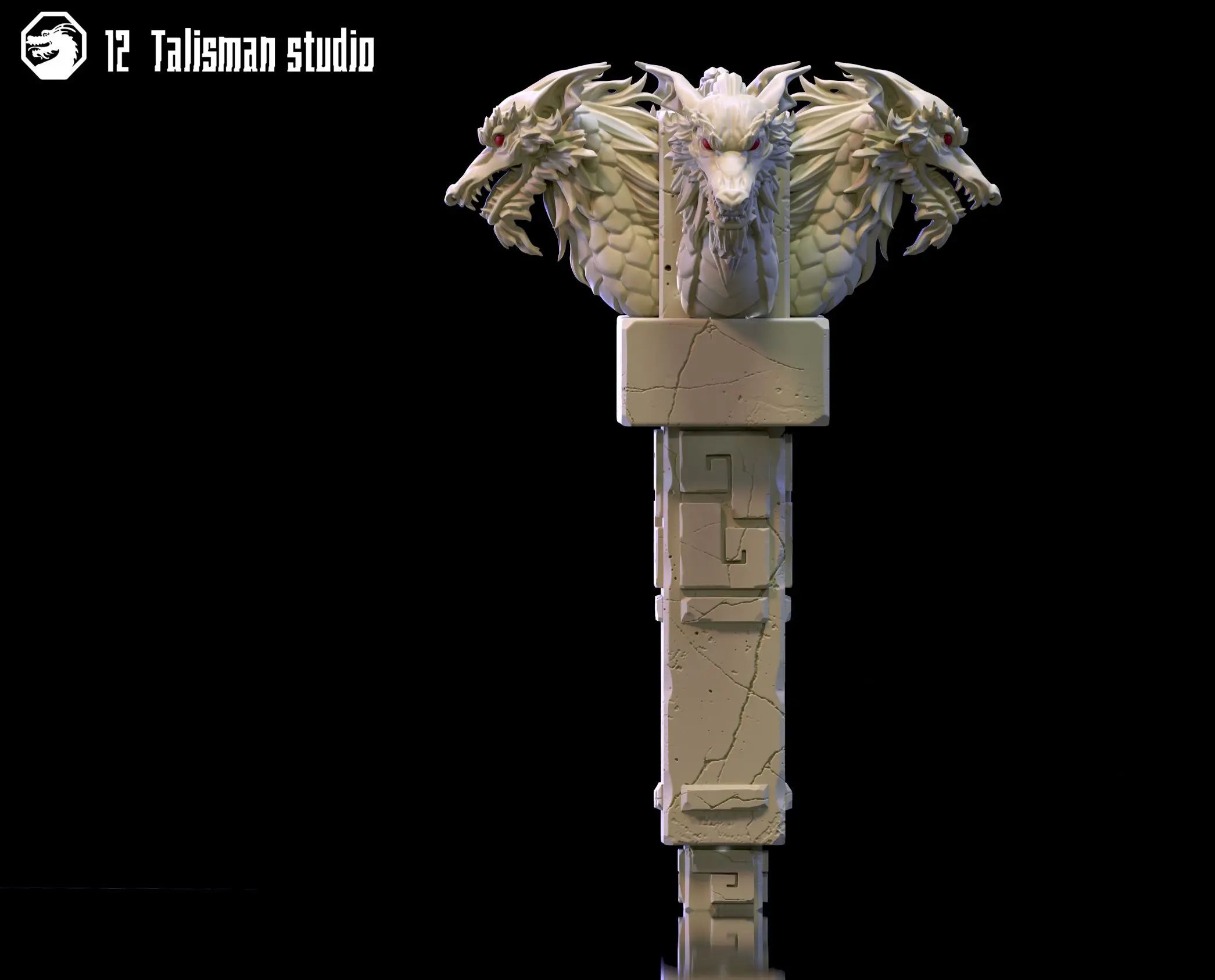 12 Talisman Studio - Jackie Chan Adventures Archmage Uncle DLC Statue 