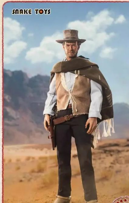 SNAKE TOYS - 1/6 Western Cowboy THE GOOD SCB01 Action Figure Licensed Statue 