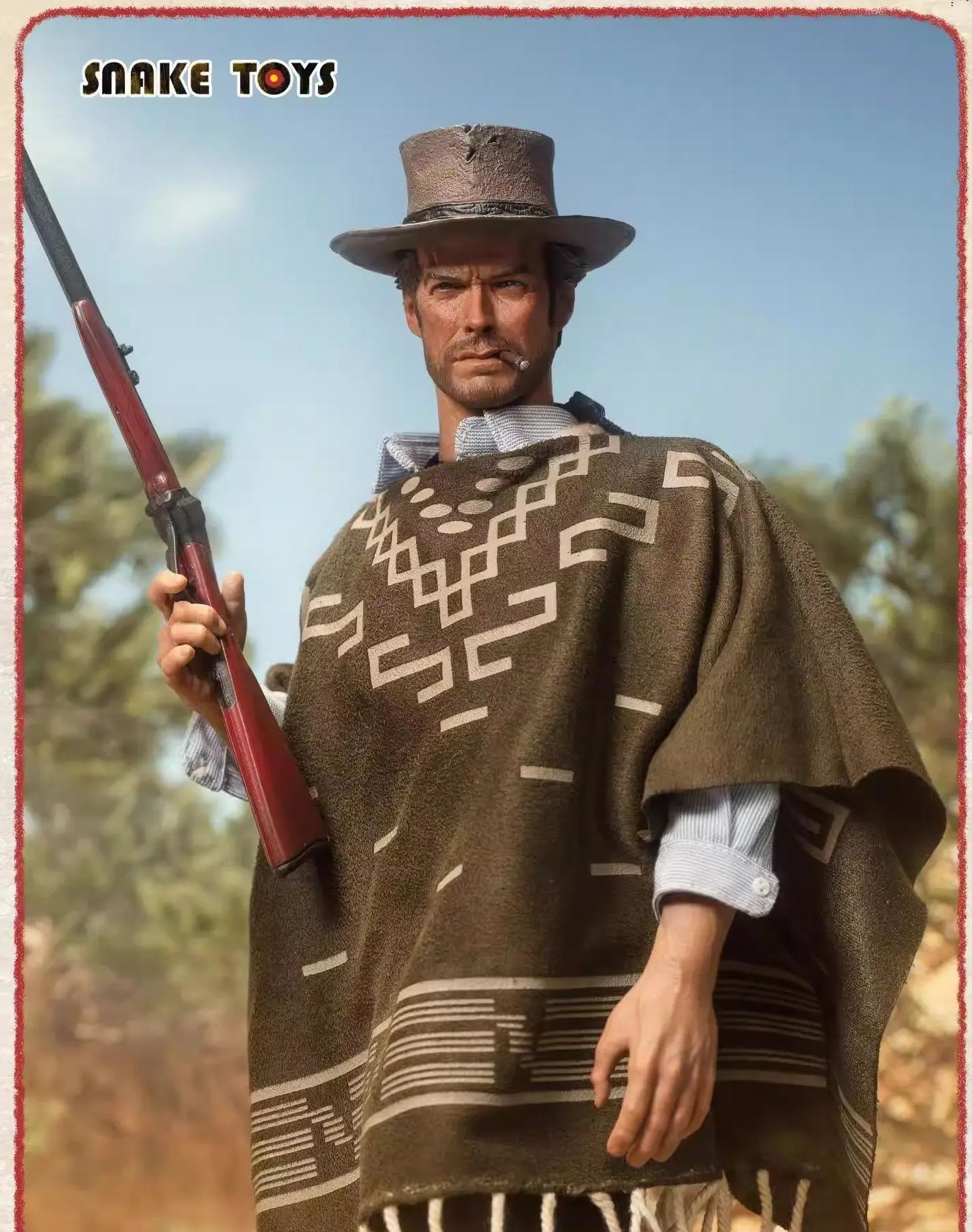 SNAKE TOYS - 1/6 Western Cowboy THE GOOD SCB01 Action Figure Licensed Statue 