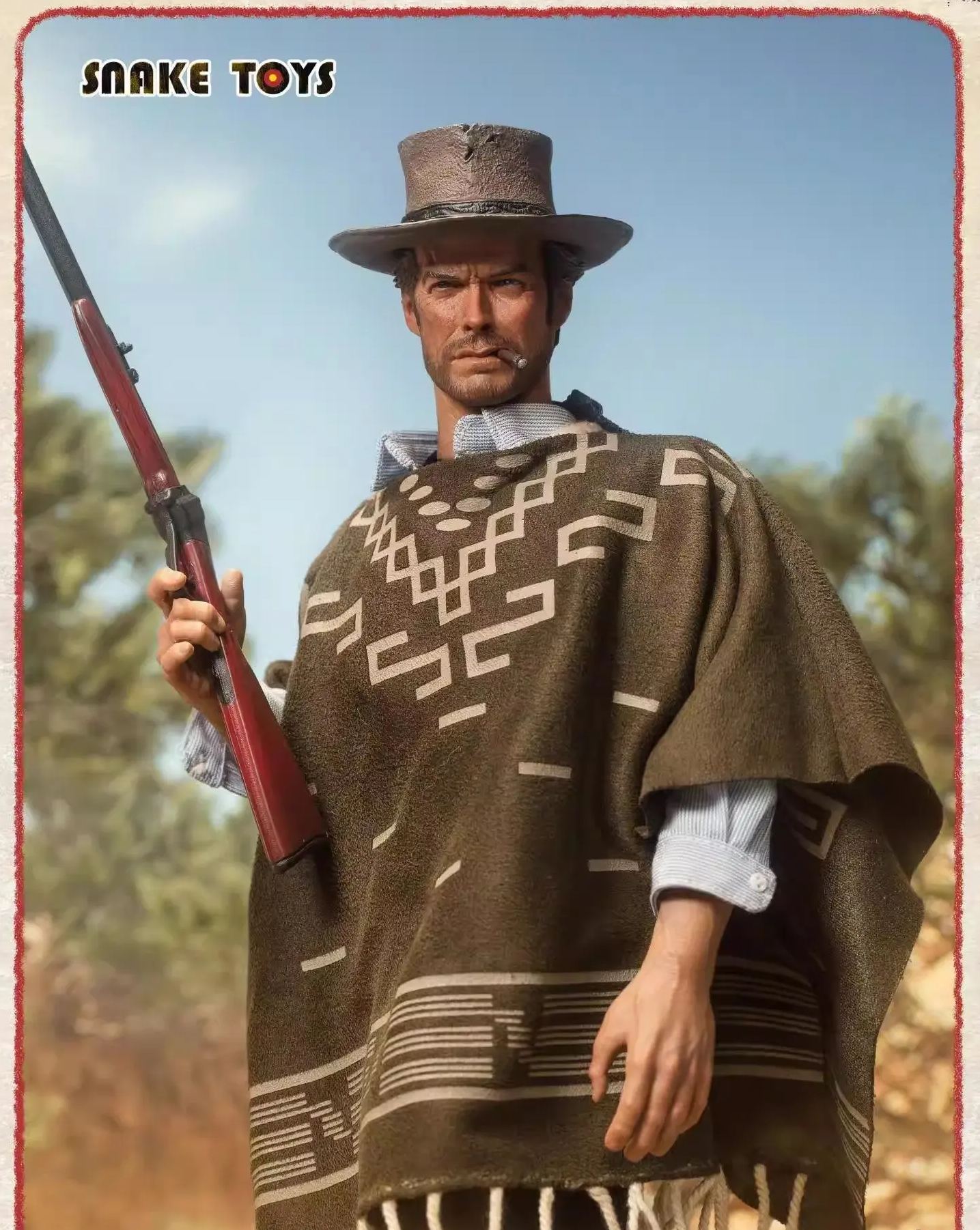 SNAKE TOYS - 1/6 Western Cowboy THE GOOD SCB01 Action Figure Licensed Statue 