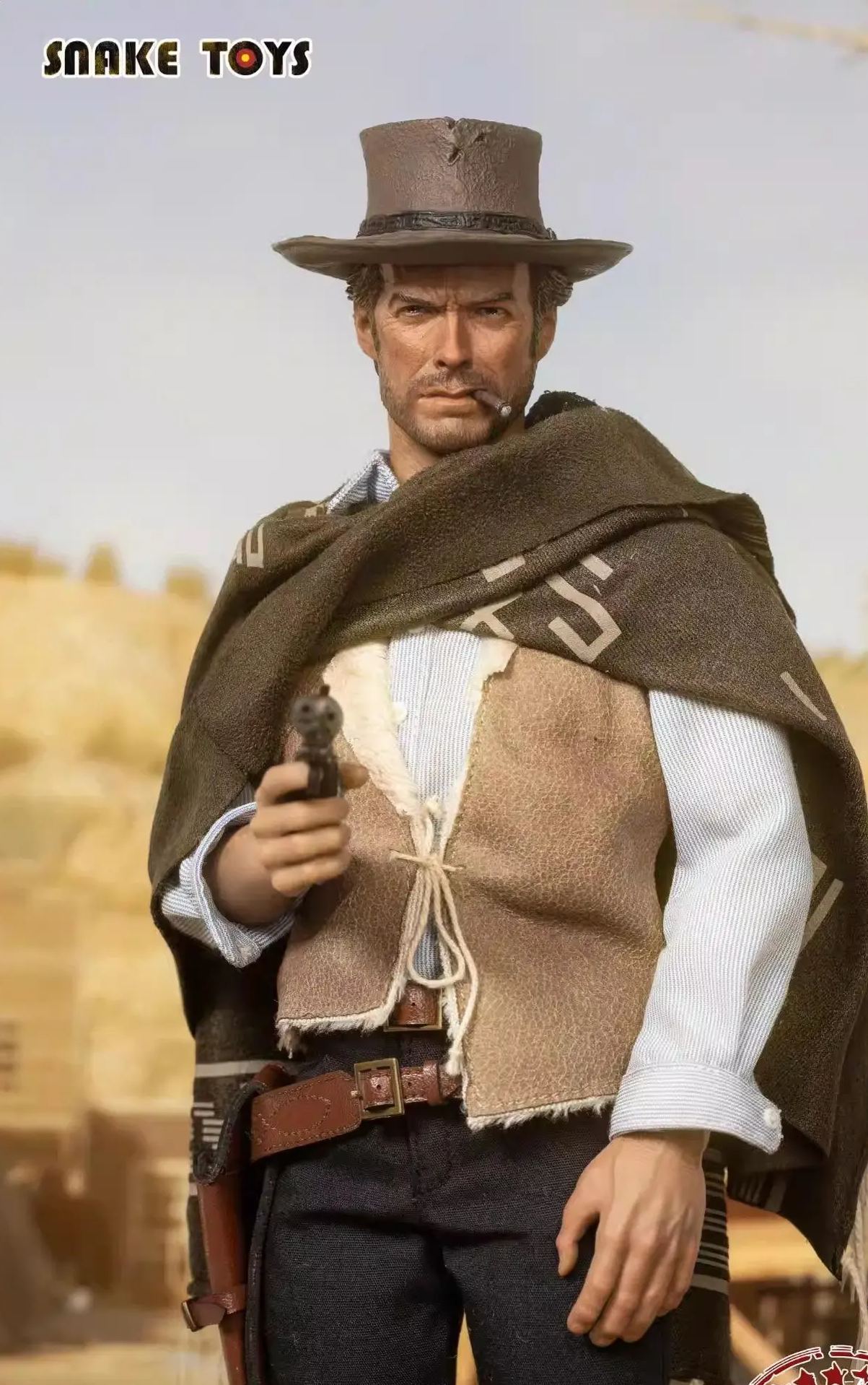 SNAKE TOYS - 1/6 Western Cowboy THE GOOD SCB01 Action Figure Licensed Statue 