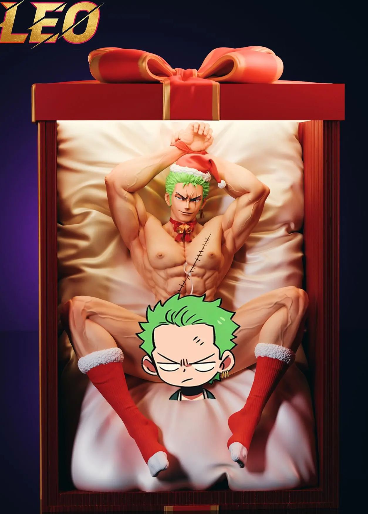 LEO Studio - Roronoa Zoro for Christmas One Piece Statue 