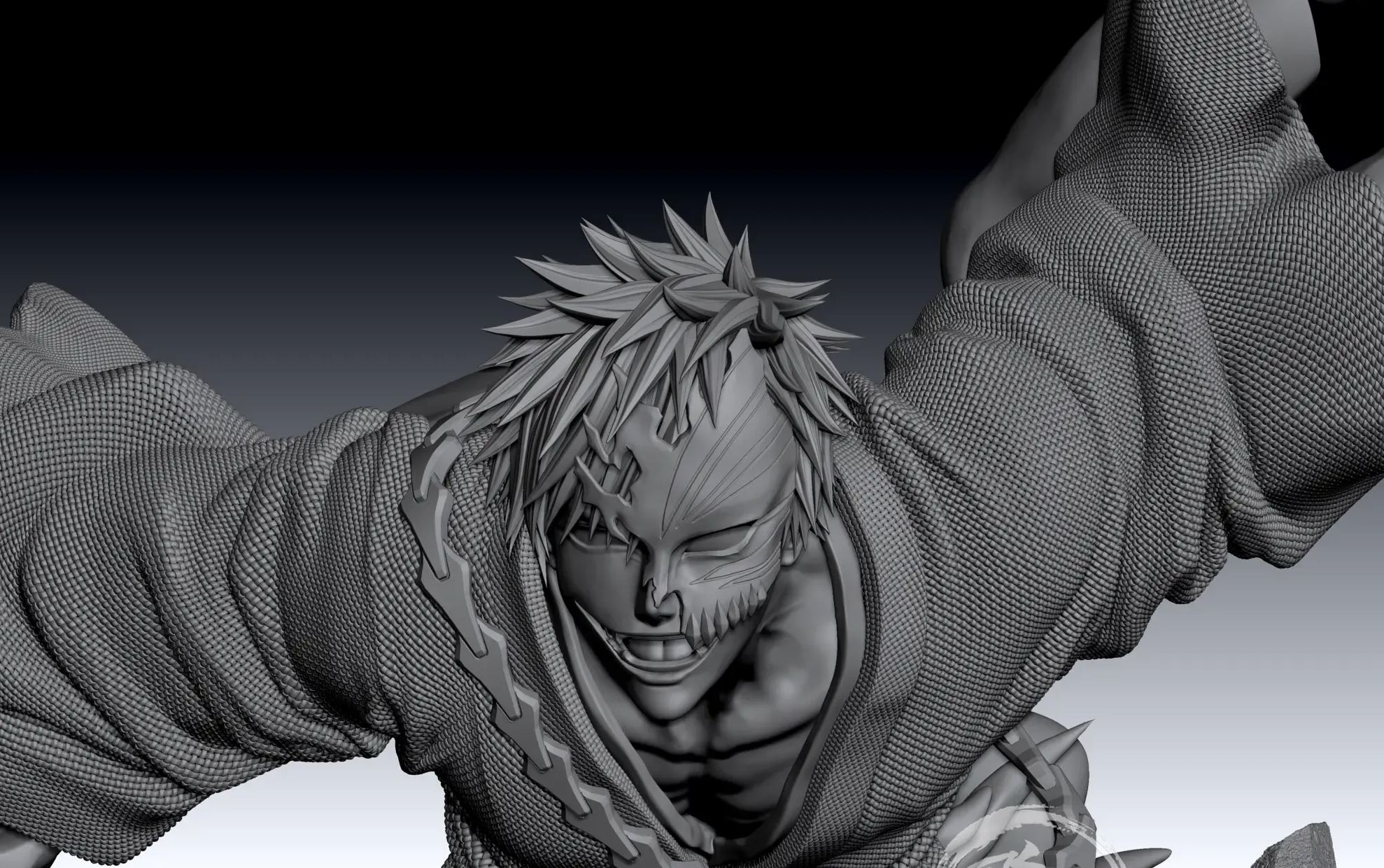 FlyLeaf Studio - Kurosaki Ichigo Bleach Statue 