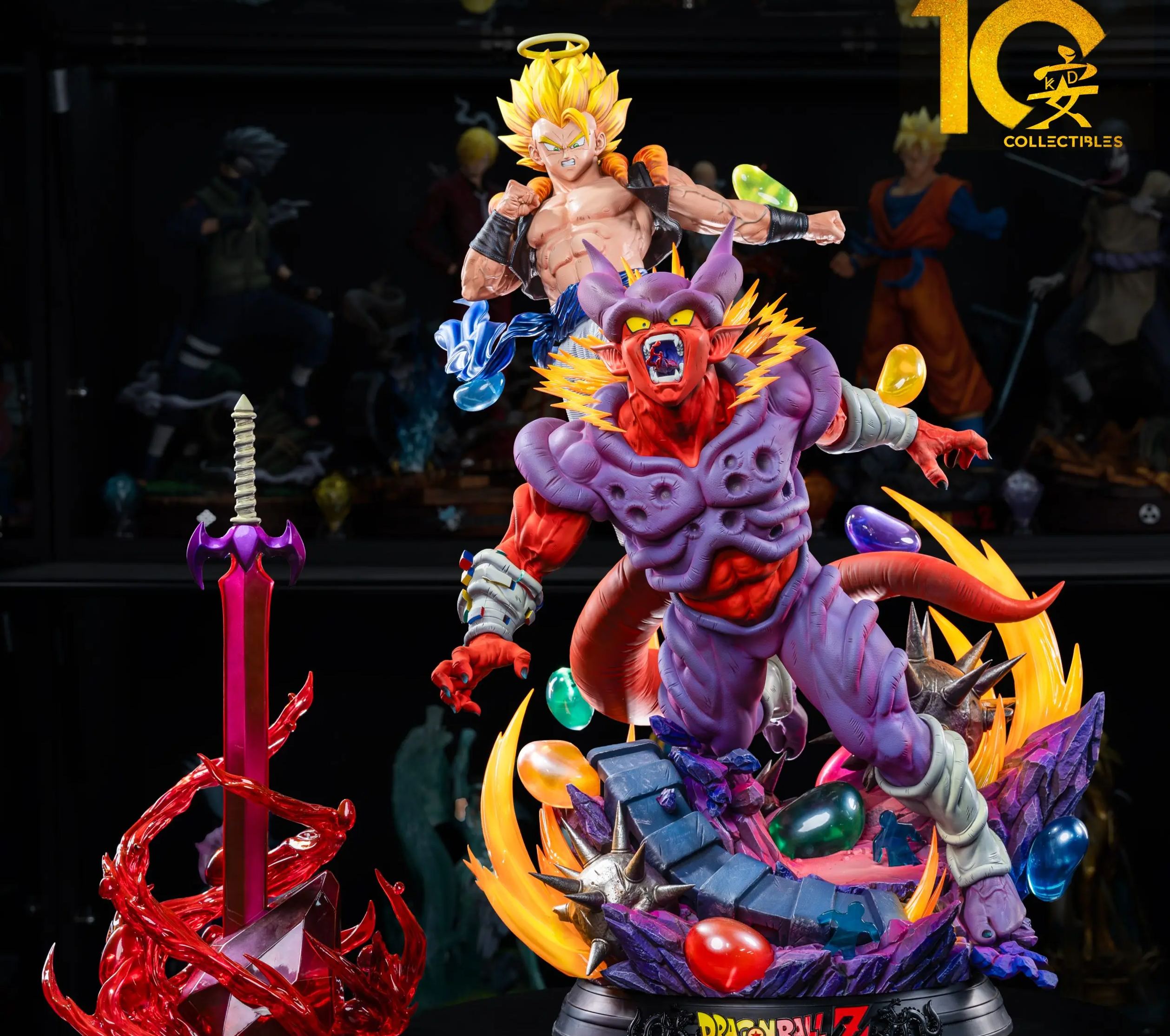 KD Collectibles - Gogeta vs. Janemba Dragon Ball Statue 