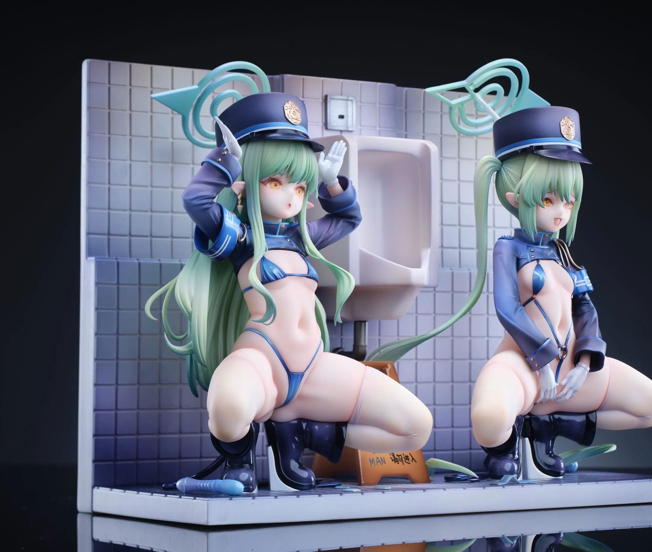 Genius Bee Studio - Tachibana Hikari X Tachibana Nozomi Blue Archive Statue