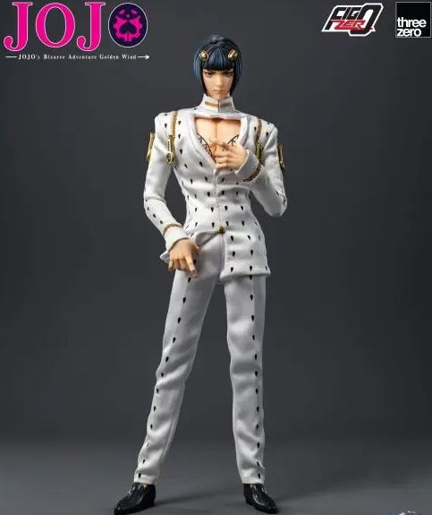 Threezero - JOJO’s Bizarre Adventure Golden Wind FigZero 1/6 Bruno Bucciarati 3Z06590M0 Licensed Statue