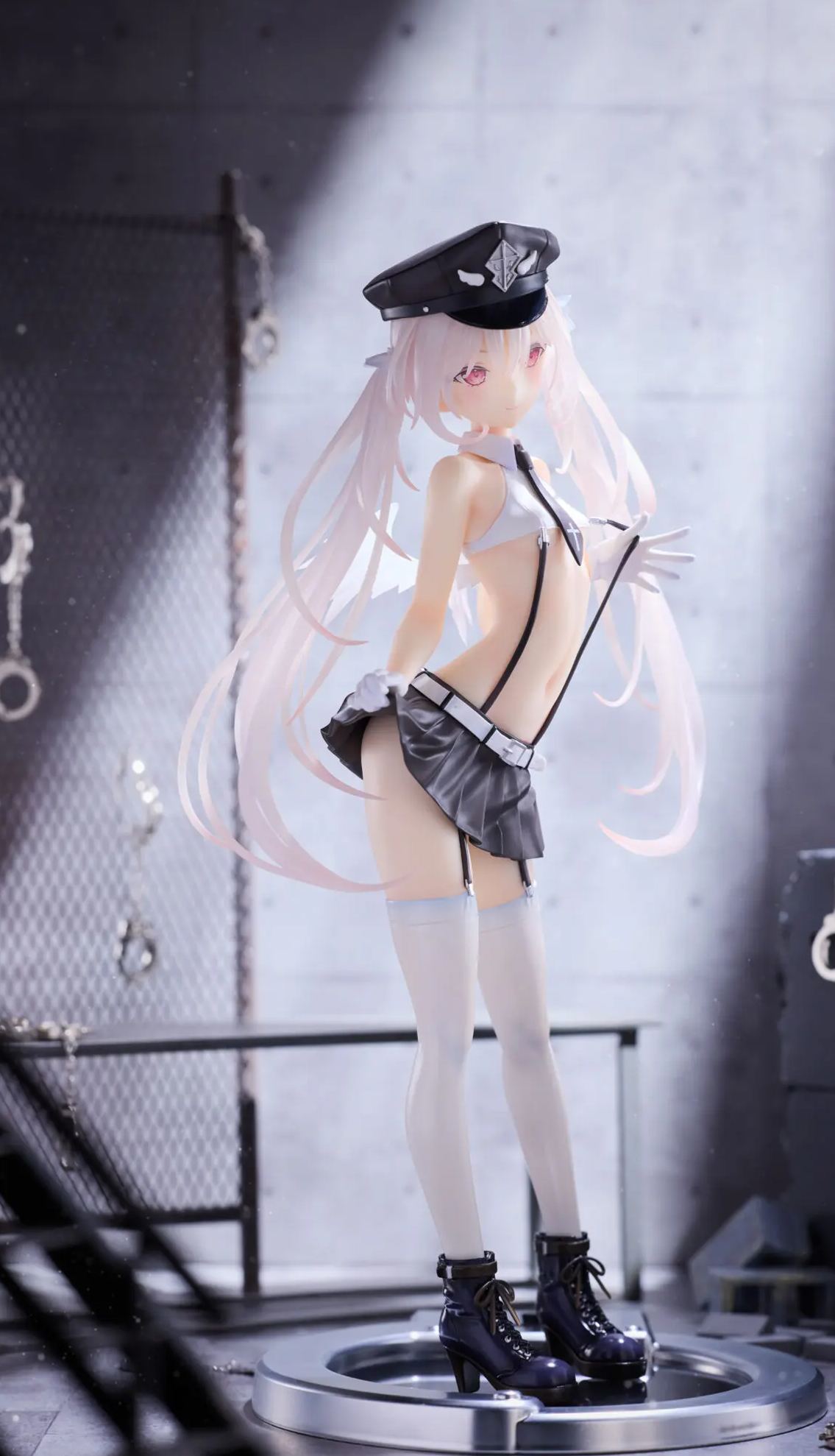 Pink Charm - rurudo Original Illustration Angel Police El-chan 1/6 Figure Licensed Statue