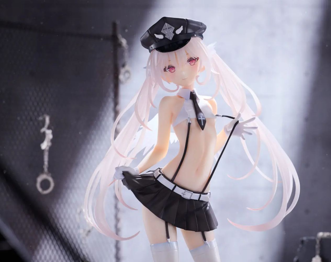 Pink Charm - rurudo Original Illustration Angel Police El-chan 1/6 Figure Licensed Statue