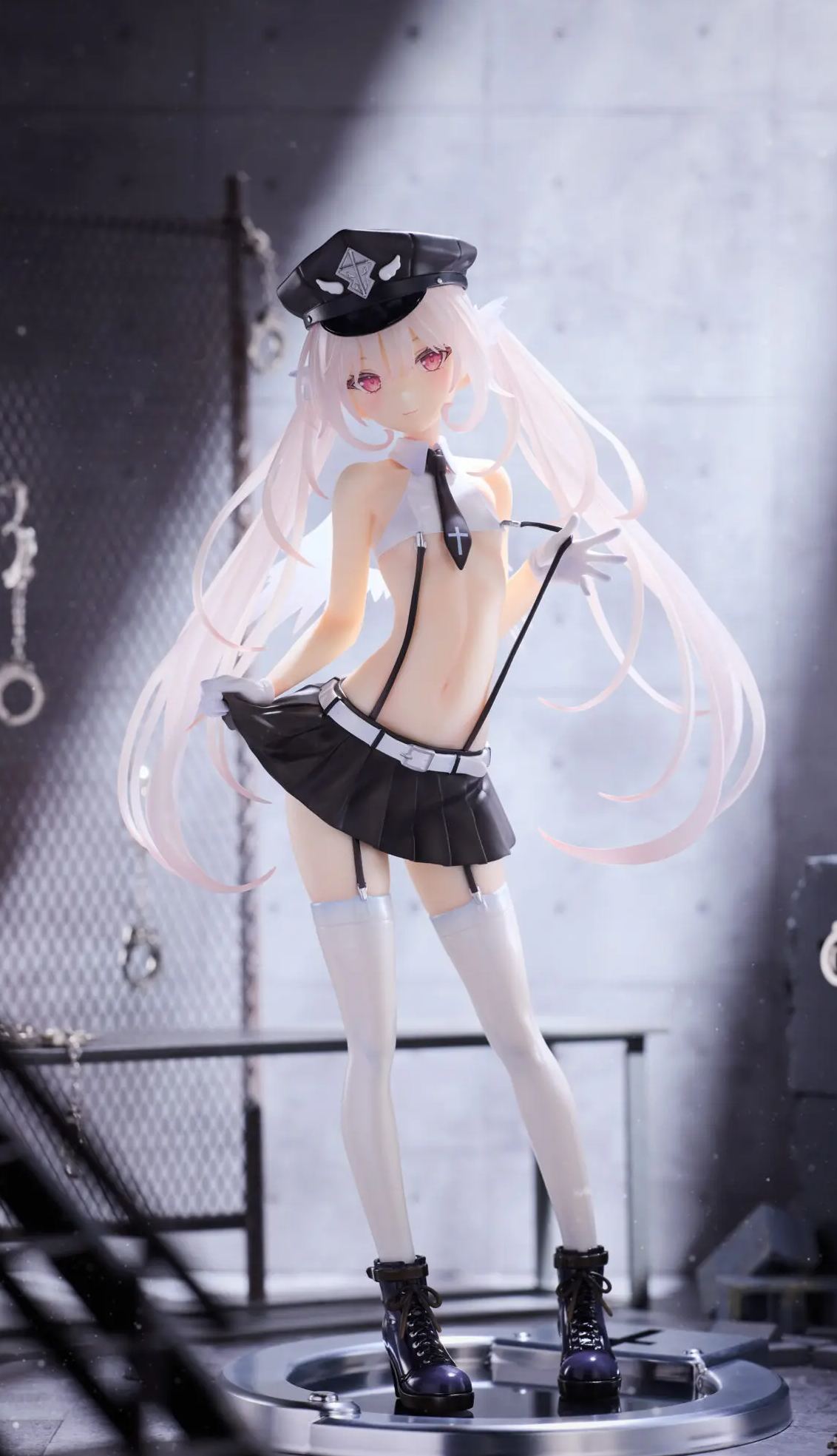 Pink Charm - rurudo Original Illustration Angel Police El-chan 1/6 Figure Licensed Statue