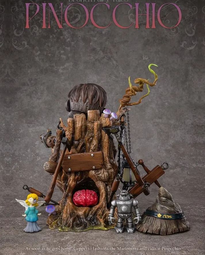 GIYORZILLA TOYS - 1/6 A001 Shattered Fairy Tale: Pinocchio Action Figure Licensed 