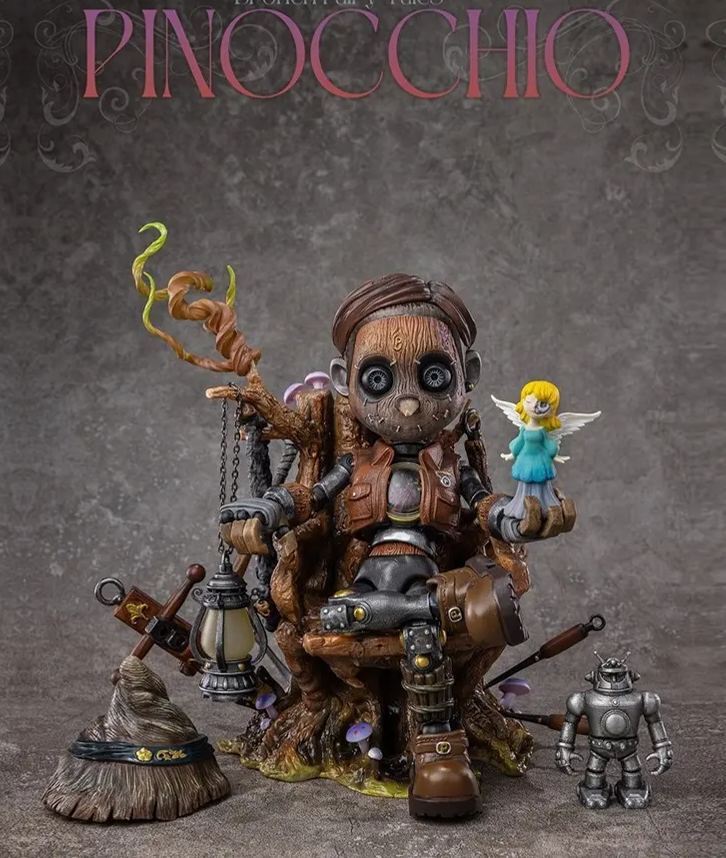 GIYORZILLA TOYS - 1/6 A001 Shattered Fairy Tale: Pinocchio Action Figure Licensed 