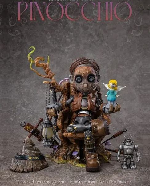 GIYORZILLA TOYS - 1/6 A001 Shattered Fairy Tale: Pinocchio Action Figure Licensed 