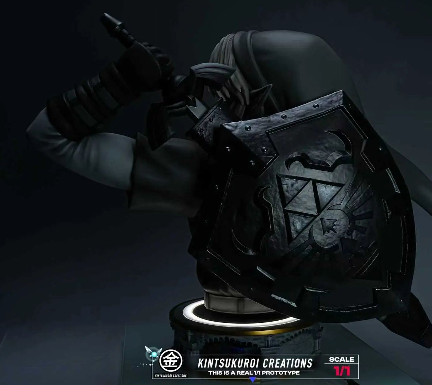 Kintsukuroi Creations Studio - Dark Link Bust 1/1 The Legend of Zelda Statue 