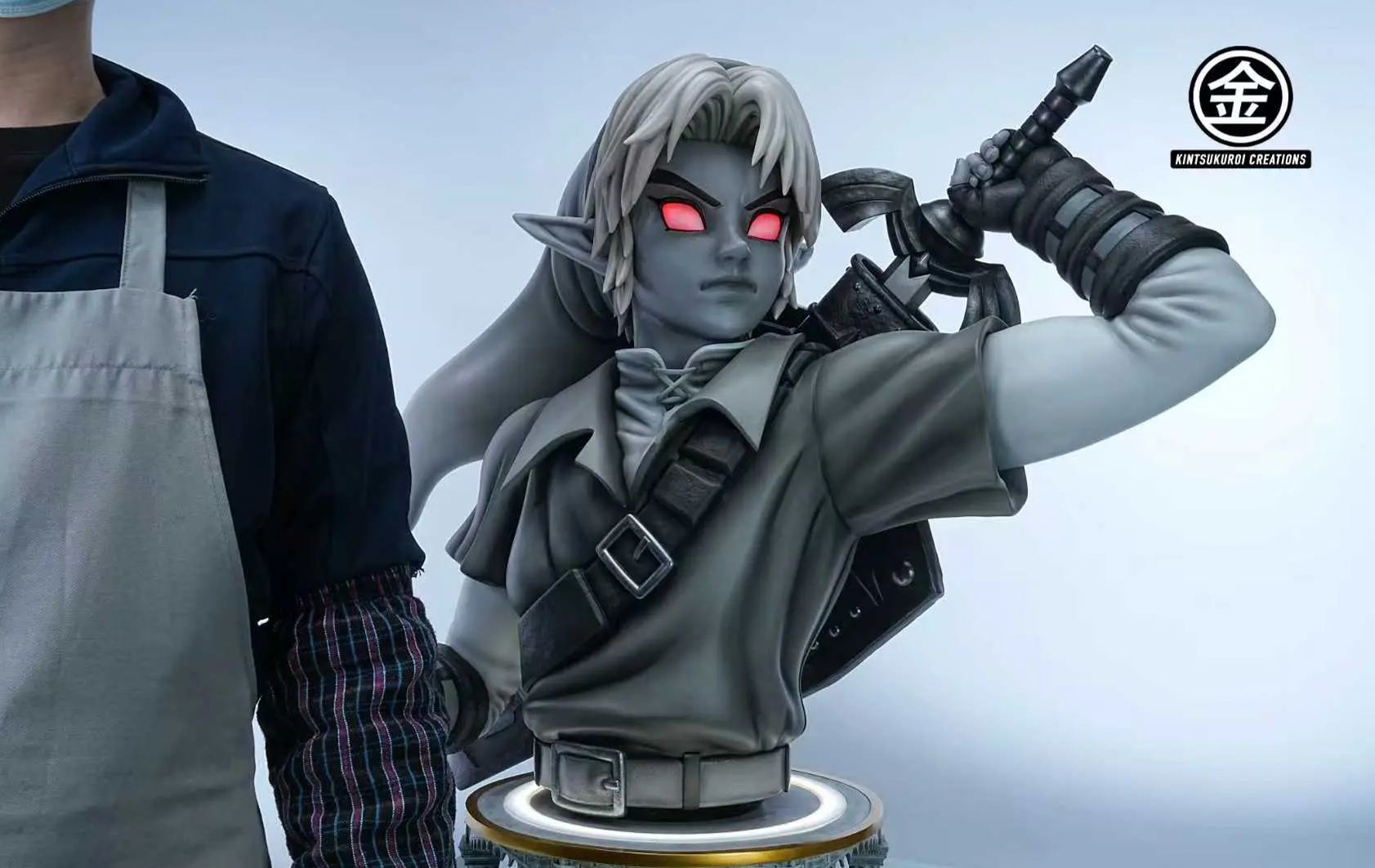 Kintsukuroi Creations Studio - Dark Link Bust 1/1 The Legend of Zelda Statue 