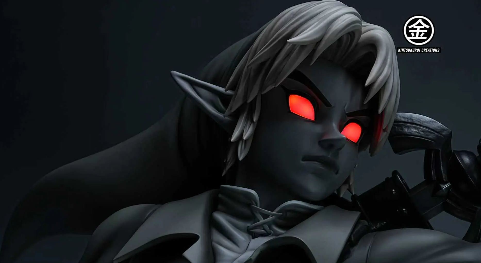 Kintsukuroi Creations Studio - Dark Link Bust 1/1 The Legend of Zelda Statue 