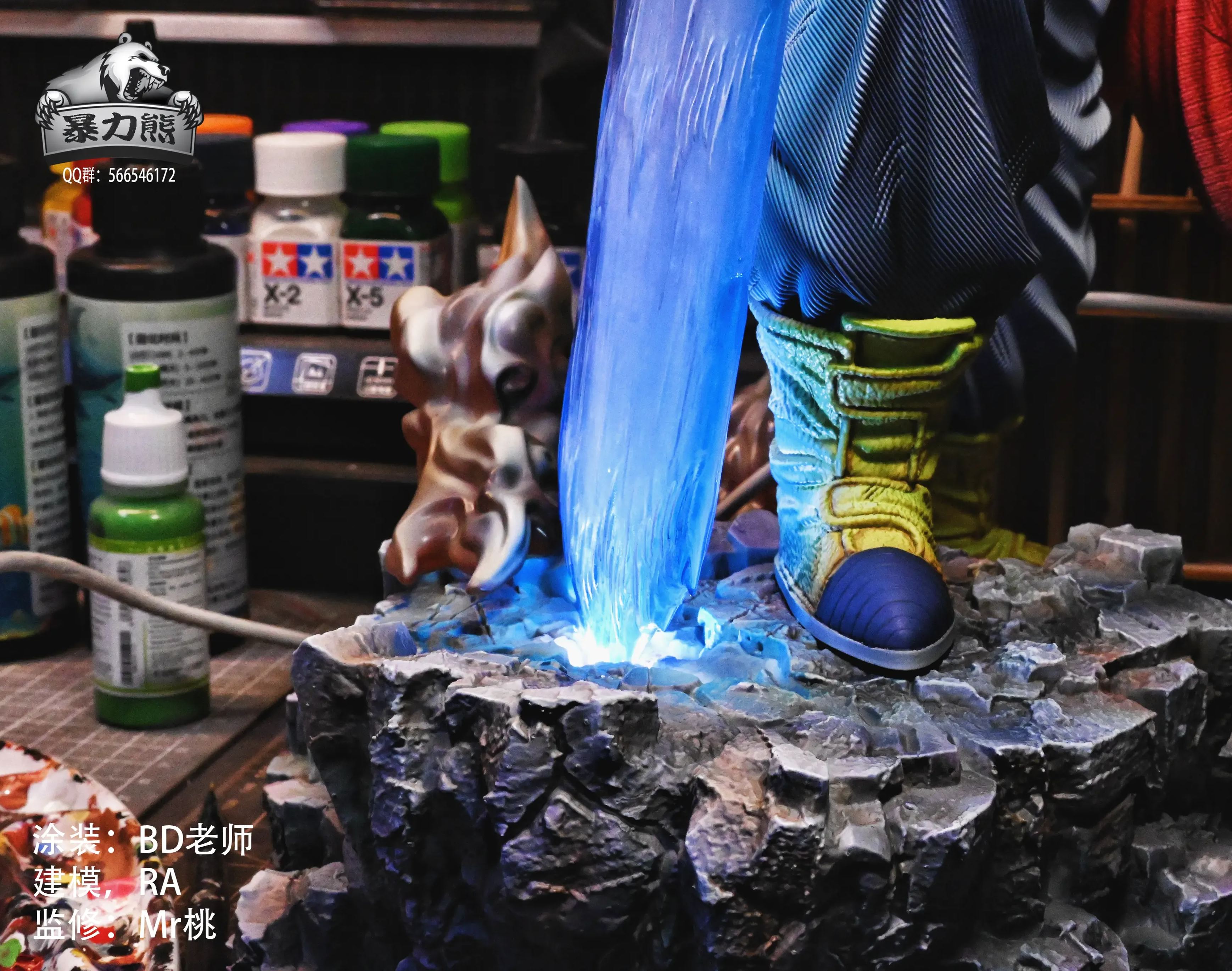 Violent Bear Studio - 1/4 Great Sword Trunks Dragon Ball Statue 