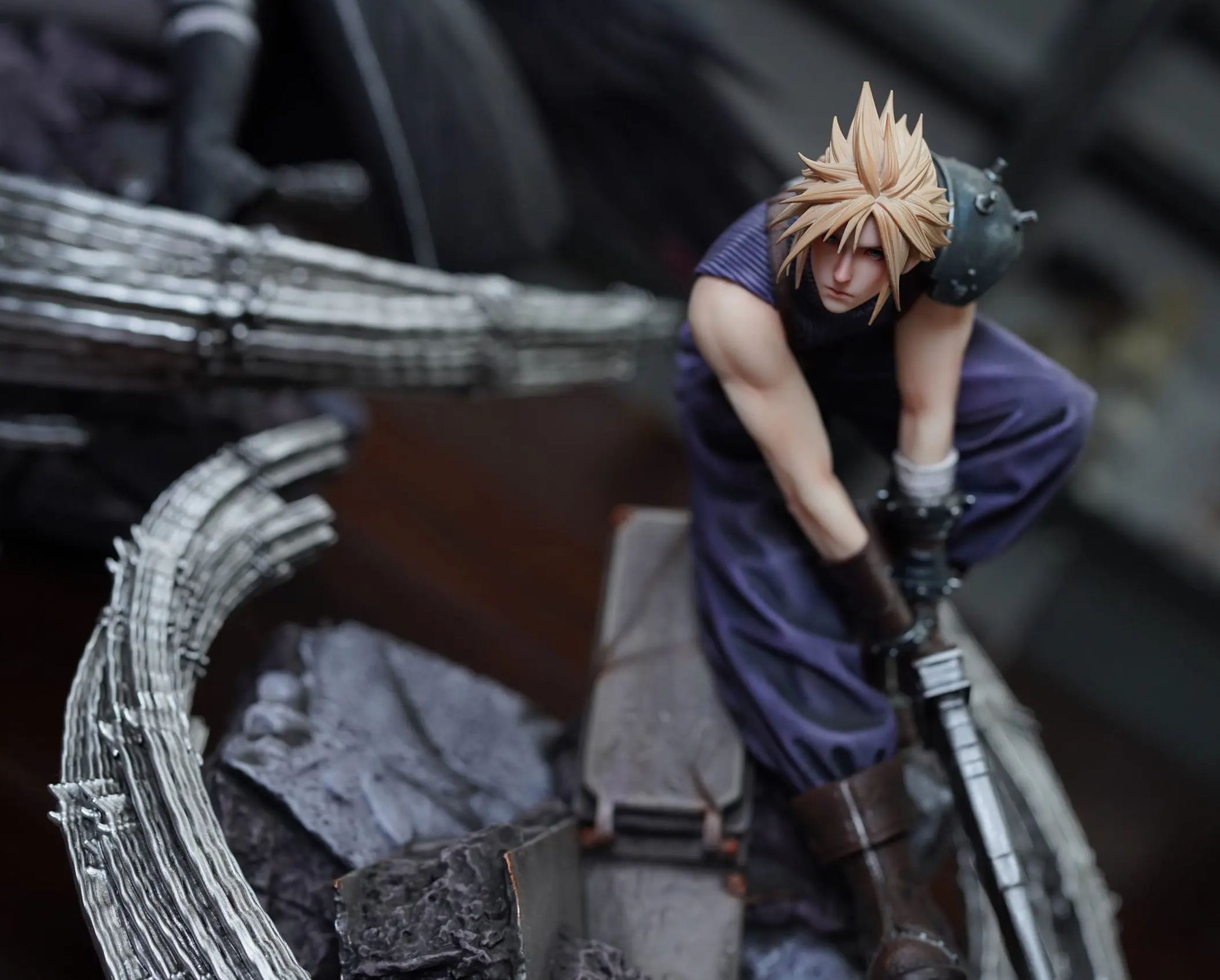 TheOnes Studio - Cloud Strife X Sephiroth Final Fantasy Statue
