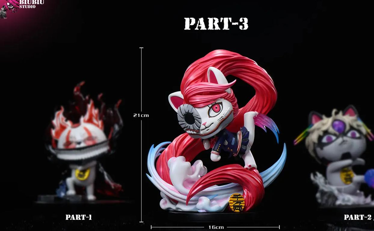 Biubiu Studio - Turbo Granny Cosplay Dandadan Aira Shiratori Statue