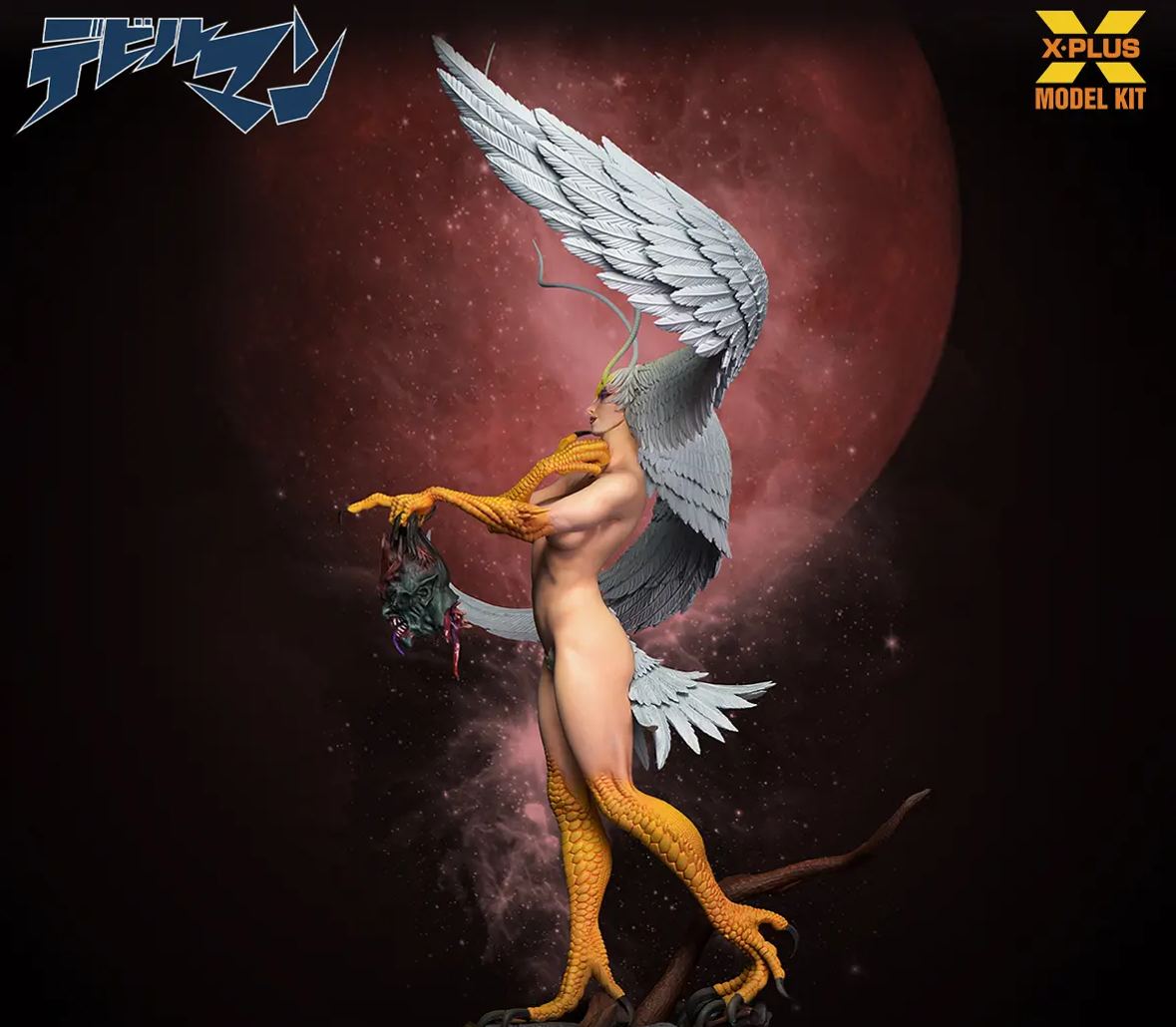 X-PLUS PLEX Studio - Devilman Sirene 1/8 Plastic Model Kit Licensed Statue
