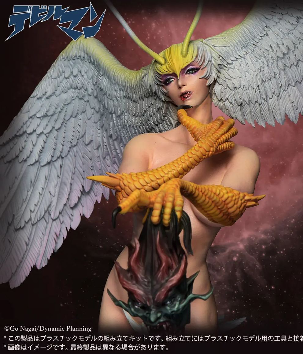 X-PLUS PLEX Studio - Devilman Sirene 1/8 Plastic Model Kit Licensed Statue
