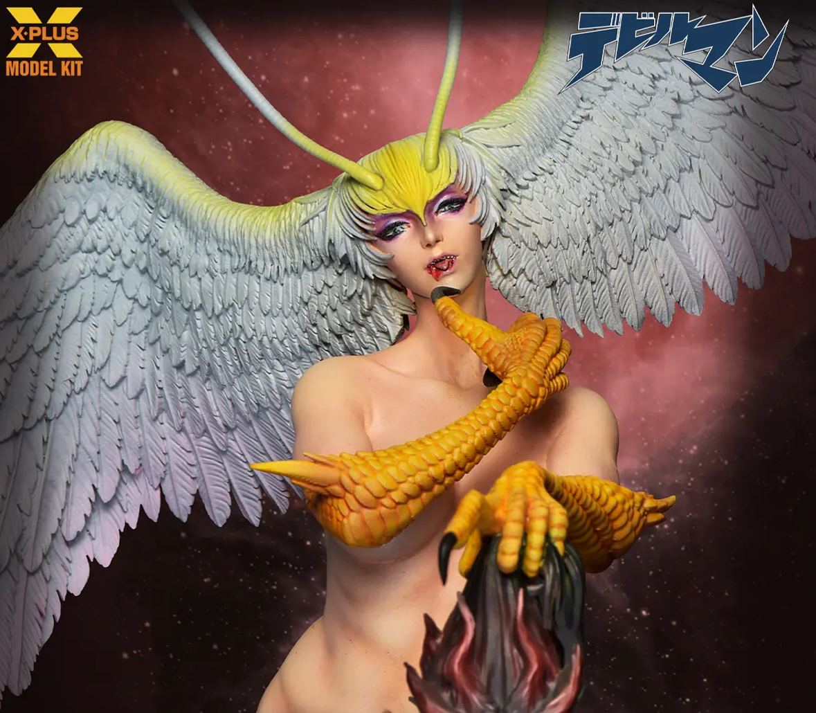X-PLUS PLEX Studio - Devilman Sirene 1/8 Plastic Model Kit Licensed Statue