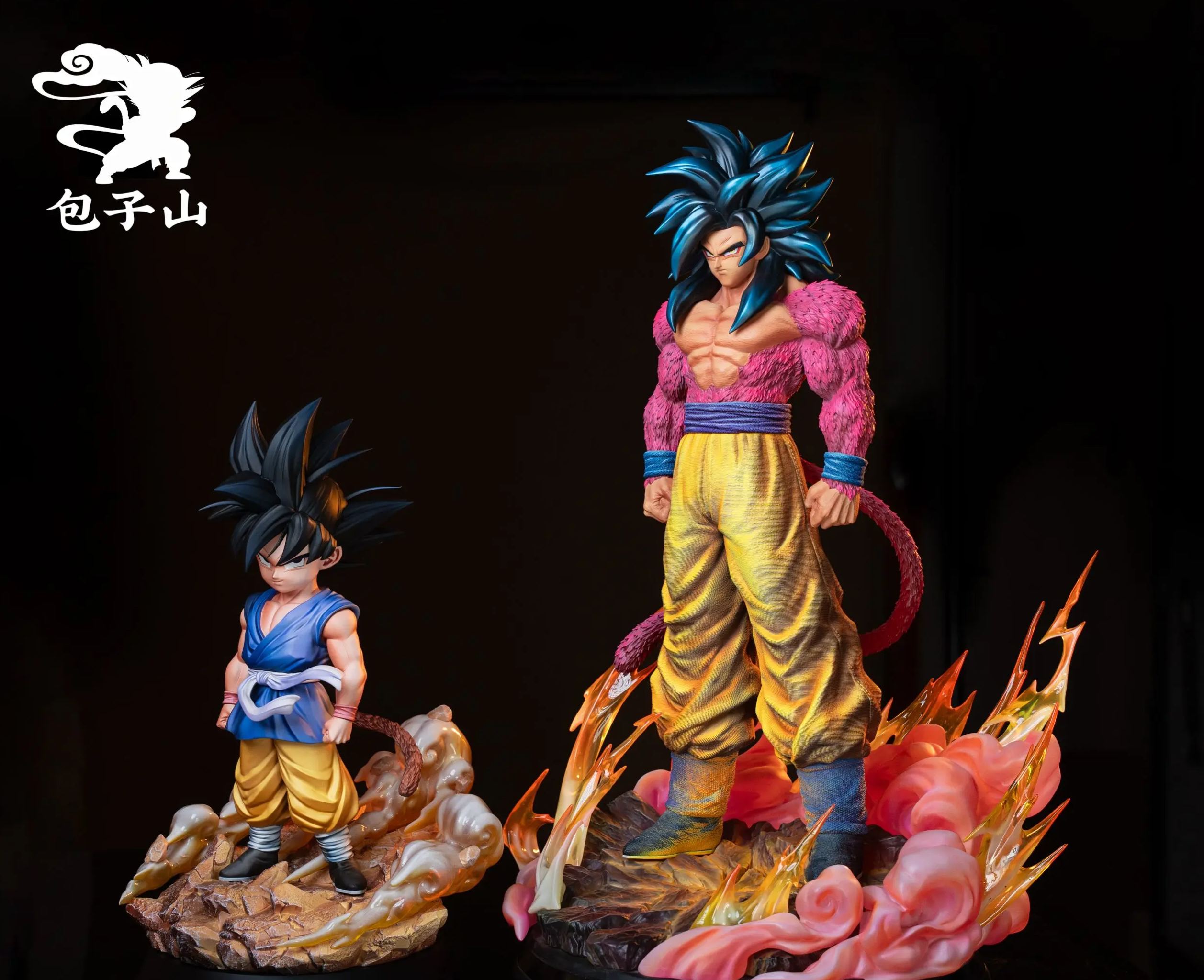 Bao Zi Shan Studio - No.3 Gt Little Goku Dragon Ball Statue