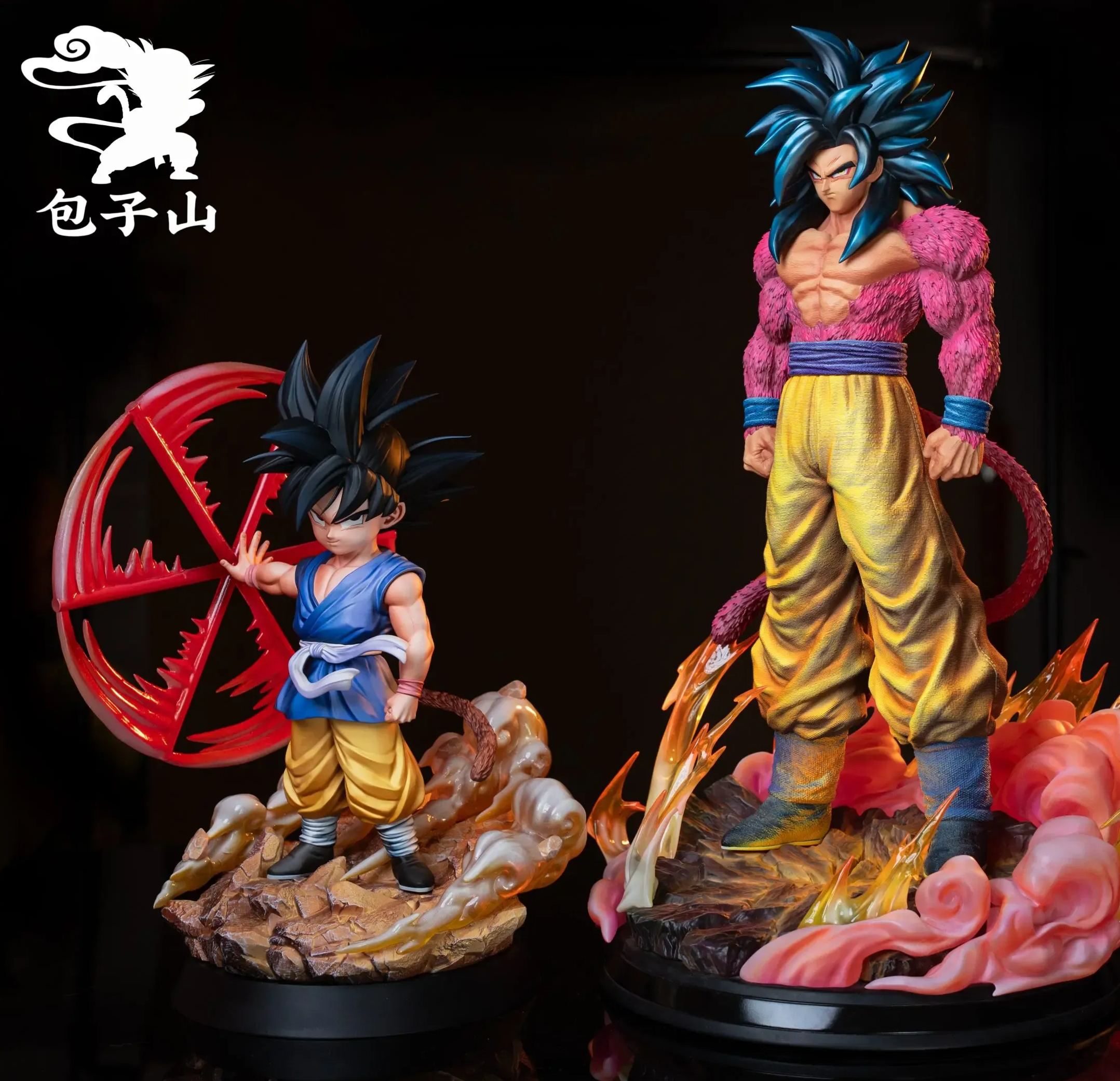 Bao Zi Shan Studio - No.3 Gt Little Goku Dragon Ball Statue