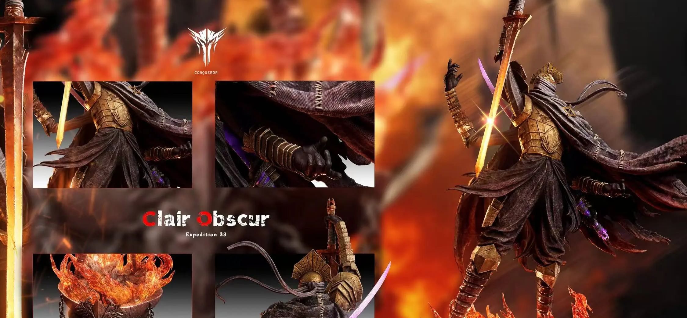 Conqueror Studio - Maëlle Clair Obscur: Expedition 33 Statue