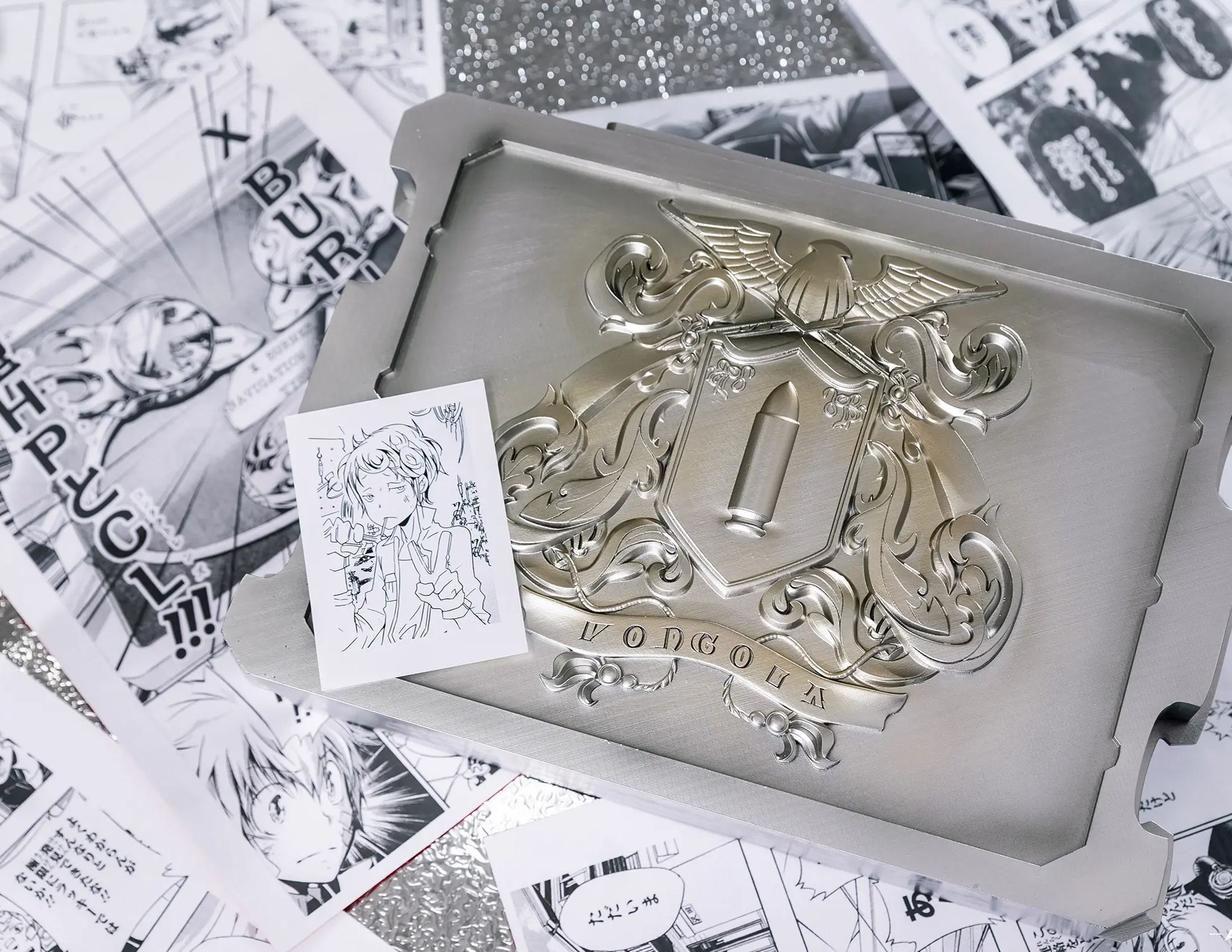 ILLegal Factory Studio - Tsunayoshi Sawada Katekyo Hitman Reborn Hot Blood Soul 018 VG Gloves X Gloves 4.0 Vongola Gear Katekyo Hitman Reborn Statue