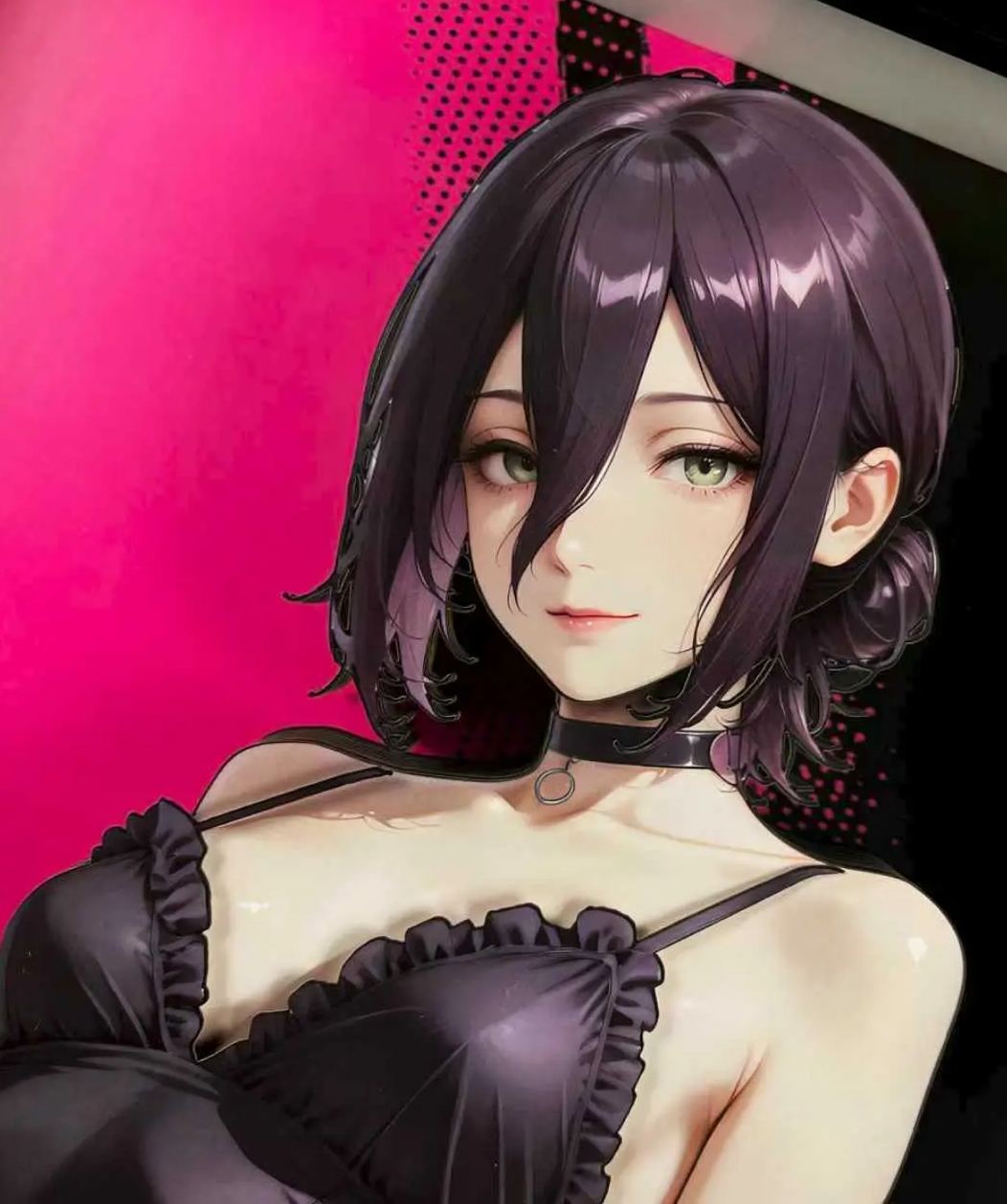 B&W Studio - Reze 3D Decorative Painting Chainsaw Man Statue