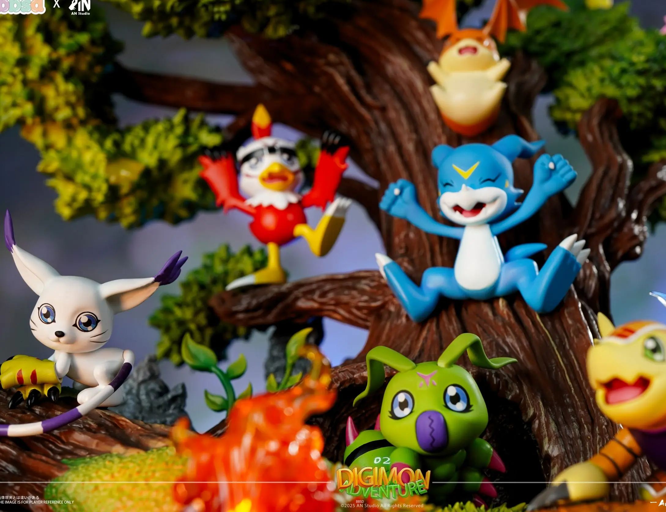 AN Studio - Desktop Ecology Series #02 Digimon Statue