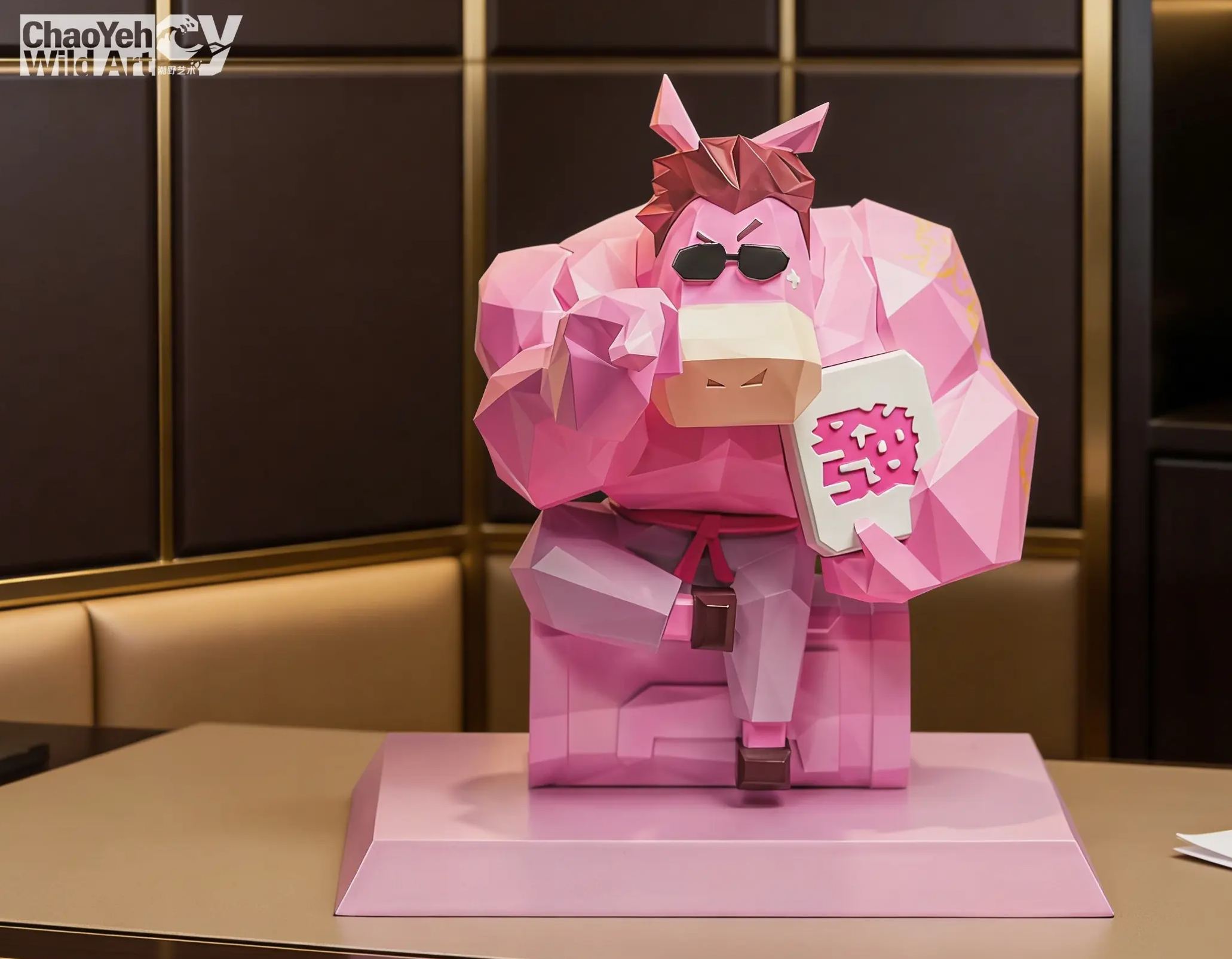 ChaoYeh Wild Art - Chinese New Year Horse Year Fortune Gift Figure Licensed