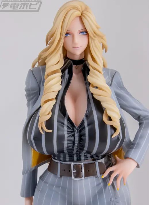 DAIKI KougYou - Gyaru CEO Sister and Harem Office Nishikiori Ai Red X Grey Suit Ver. Figure Licensed