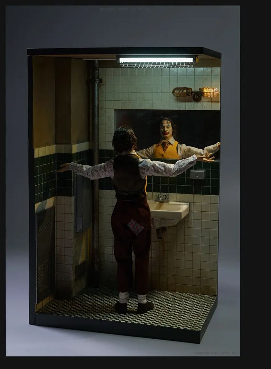 MOjingToys - 1/6 Modular Series - JOKER Bathroom Scene Base L012 Licensed Statue