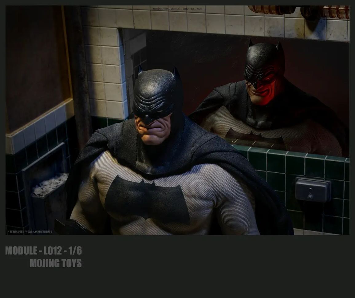 MOjingToys - 1/6 Modular Series - JOKER Bathroom Scene Base L012 Licensed Statue