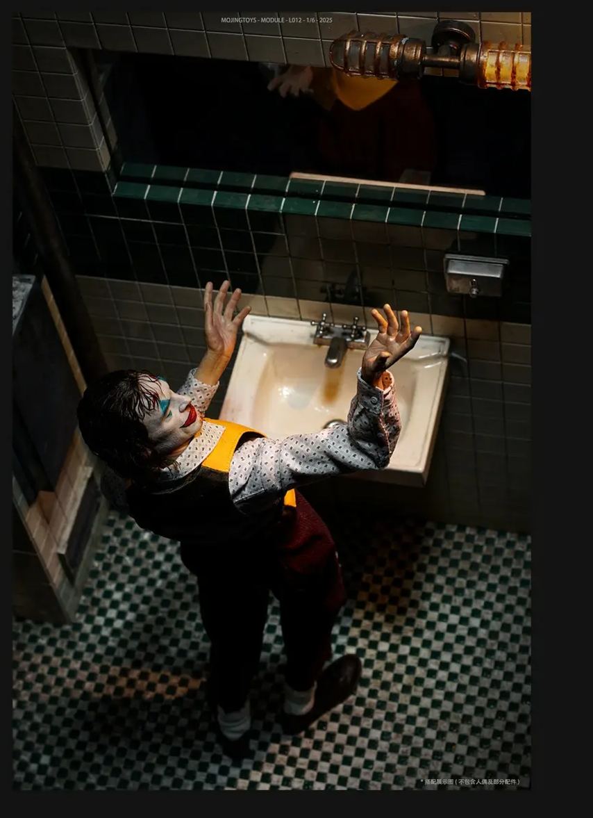 MOjingToys - 1/6 Modular Series - JOKER Bathroom Scene Base L012 Licensed Statue