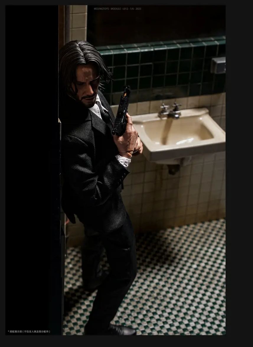 MOjingToys - 1/6 Modular Series - JOKER Bathroom Scene Base L012 Licensed Statue