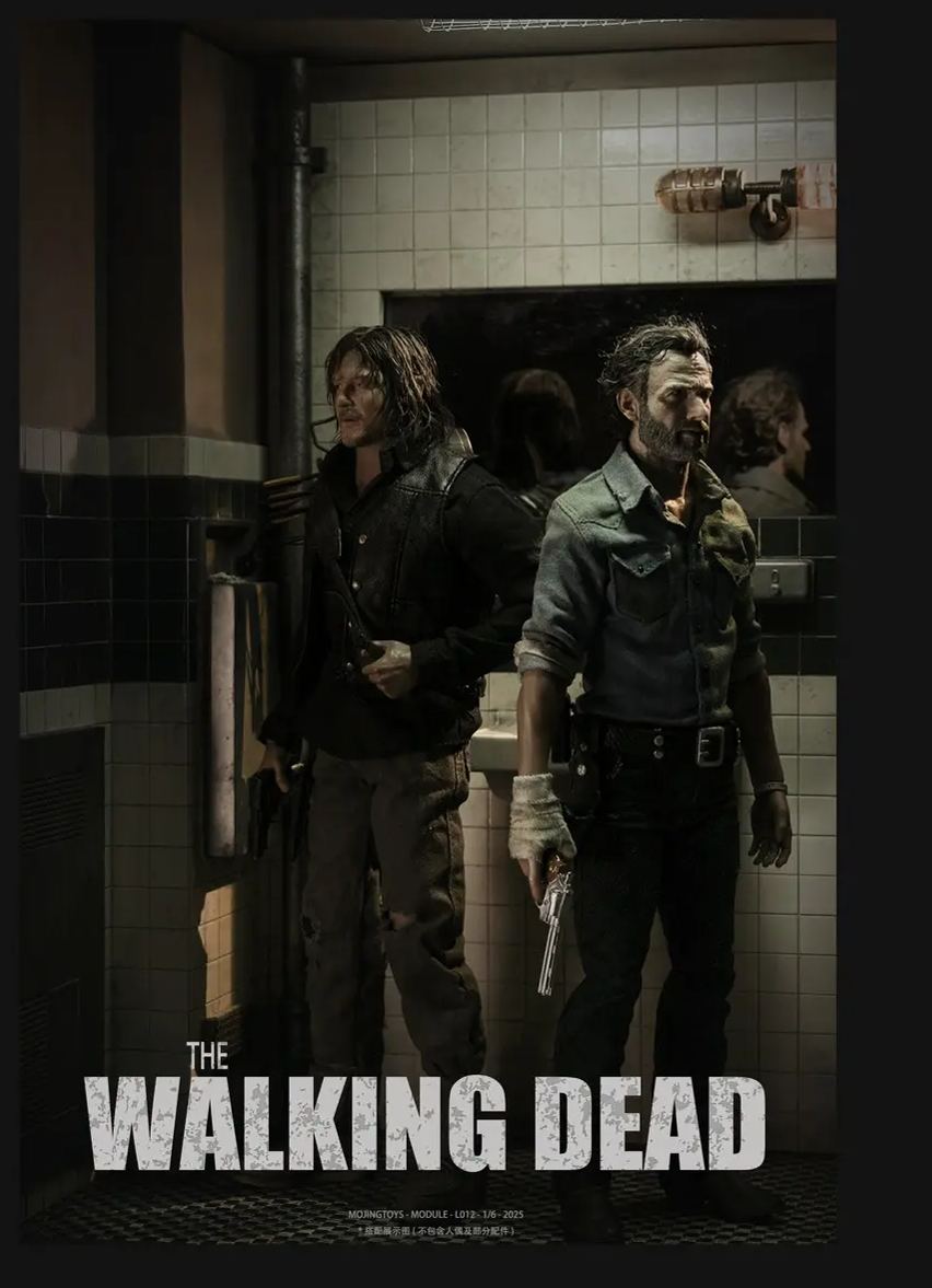 MOjingToys - 1/6 Modular Series - JOKER Bathroom Scene Base L012 Licensed Statue