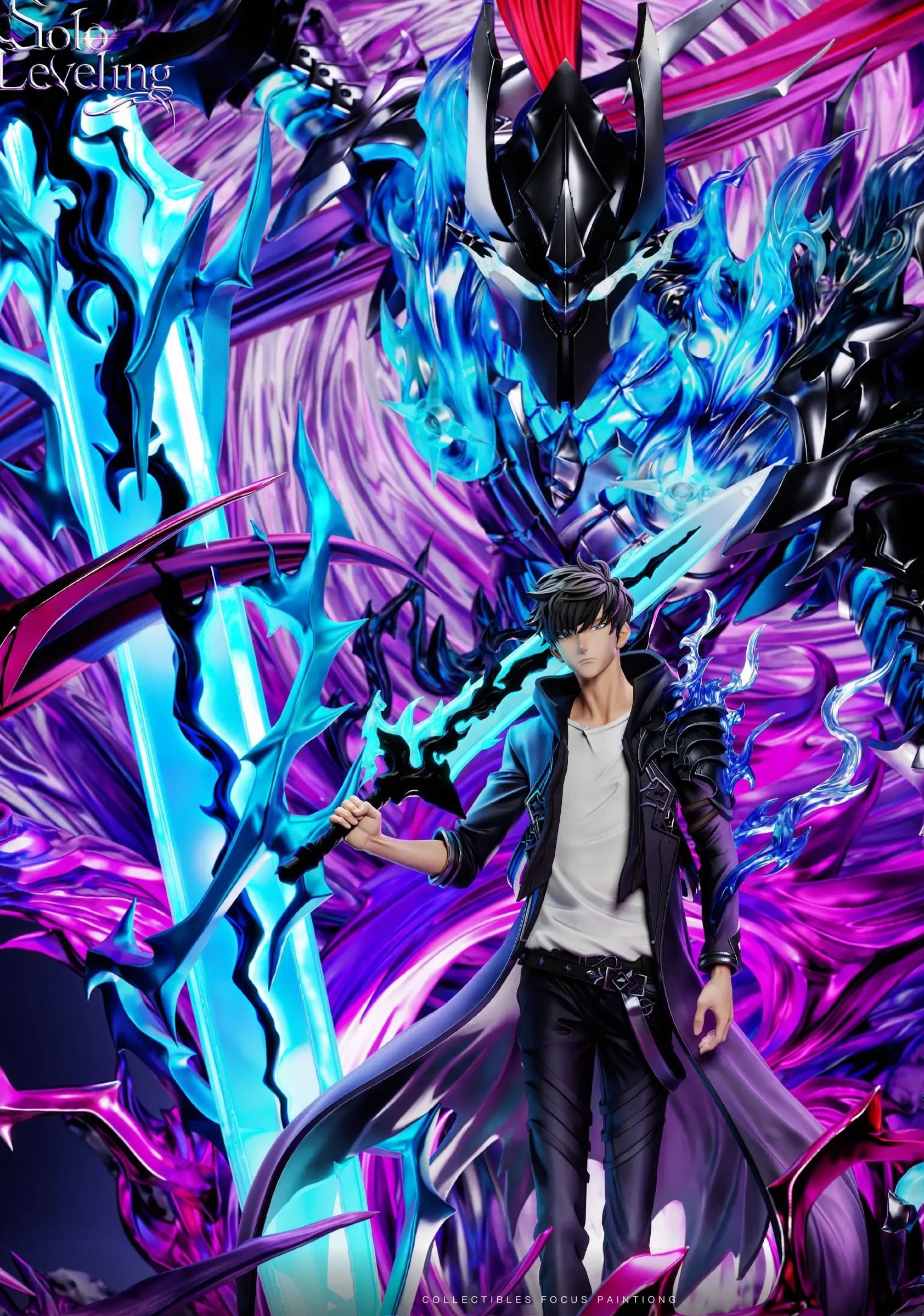 Lue Ying Studio - Sung Jin Woo Solo Leveling Statue