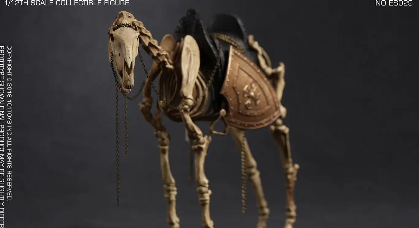 101TOYS -  PALM ELF SERIES Skeleton movable horse series set  Licensed  Action Figure