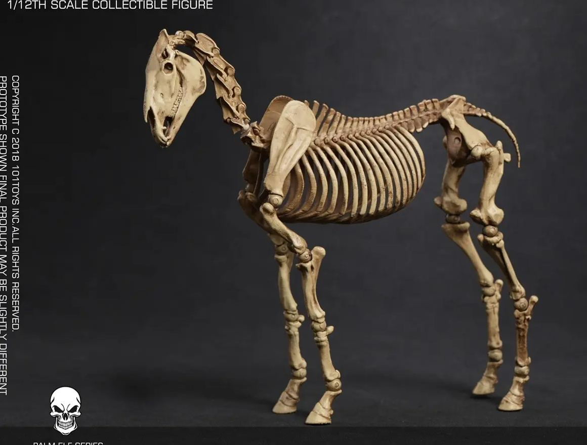 101TOYS -  PALM ELF SERIES Skeleton movable horse series set  Licensed  Action Figure